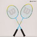 Zestaw do badmintona dziecięcy Wilson Minions 2.0 Jr 2 black/yellow 8