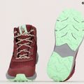 Buty turystyczne dziecięce The North Face Fastpack Hiker Mid WP red violet/wild ginger 12