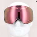 Gogle narciarskie Oakley Flight Deck L matte white/prizm rose gold iridium 7