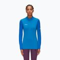 Bluza trekkingowa damska Mammut Aenergy ML Half Zip Pull gentian/ice