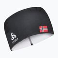 Opaska na głowę ODLO Competition Fan Warm black/norwegian flag