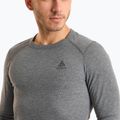 Bluza termoaktywna męska ODLO Active Warm Bl Top Crew Neck odlo steel grey melange 3