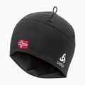 Czapka zimowa ODLO Polyknit Fan Warm black/norwegian flag 2