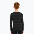 Komplet bielizny termoaktywnej dziecięcej ODLO Active Warm Eco black/grey melange 3