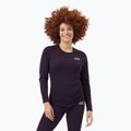 Longsleeve termoaktywny damski ODLO Warm Originals Stripes Bl Top Crew Neck dark saphire