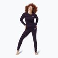 Spodnie termoaktywne damskie ODLO Active Warm Originals Stripes Bl Bottom Long dark saphire 2
