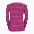 Komplet bielizny termoaktywnej dziecięcej ODLO Active Warm Eco steel grey melange/festival fusia 4