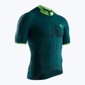 Koszulka rowerowa męska X-Bionic Regulator Bike Race Zip SH pine green/amazonas green