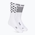 Skarpety X-Socks Bike Race arctic white/dot/stripe