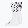 Skarpety X-Socks Bike Race arctic white/dot/stripe 2