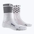 Skarpety X-Socks Bike Race arctic white/dot/stripe 8