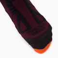 Skarpety męskie X-Socks Trail Run Energy sunset orange/opal black 4