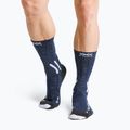 Skarpety damskie X-Socks Trek X Merino midnight blue/arctic white 2
