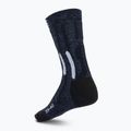Skarpety damskie X-Socks Trek X Merino midnight blue/arctic white 2