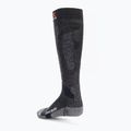 Skarpety narciarskie X-Socks Carve Silver 4.0 anthracite melange/black melange 2