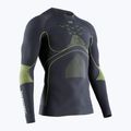 Longsleeve termoaktywny męski X-Bionic Energy Accumulator 4.0 charcoal/yellow