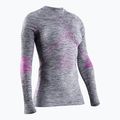 Longsleeve termoaktywny damski X-Bionic Energy Accumulator 4.0 Melange grey melange/pink 5