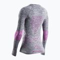 Longsleeve termoaktywny damski X-Bionic Energy Accumulator 4.0 Melange grey melange/pink 6