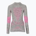 Longsleeve termoaktywny damski X-Bionic Energy Accumulator 4.0 Melange grey melange/pink 2