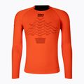 Longsleeve termoaktywny męski X-Bionic The Trick 4.0 Run trick orange/black