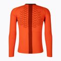 Longsleeve termoaktywny męski X-Bionic The Trick 4.0 Run trick orange/black 2