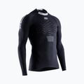 Bluza termoaktywna męska X-Bionic The Trick 4.0 Run opal black/arctic white 5