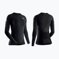 Bluza termoaktywna damska X-Bionic Invent 4.0 Run Speed black/charcoal 7