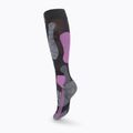 Skarpety narciarskie damskie X-Socks Ski Touring Silver 4.0 anthracite melange/magnolia 2