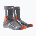 Skarpety X-Socks Trek X CTN stone grey melange/ x-orange
