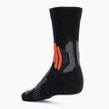 Skarpety X-Socks Winter Run 4.0 black/dark grey melange/x-orange 2