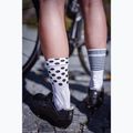 Skarpety X-Socks Bike Race 4.0 artcic white/dot/stripe 2