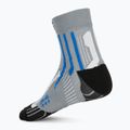 Skarpety męskie X-Socks Run Speed Two 4.0 pearl grey/invent blue 2