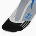 Skarpety męskie X-Socks Run Speed Two 4.0 pearl grey/invent blue 3