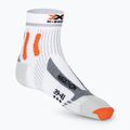 Skarpety męskie X-Socks Marathon Energy 4.0 arctic white/trick orange 3