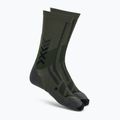 Skarpety X-Socks Hike Discover Crew green/black