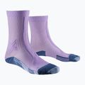 Skarpety damskie X-Socks Trailrun Discover Crew orchid/sunset blue