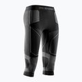 Spodnie termoaktywne damskie X-Bionic Energy Accumulator Light Pants 3/4 black/light grey