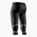 Spodnie termoaktywne damskie X-Bionic Energy Accumulator Light Pants 3/4 black/light grey 2