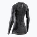 Bluza termoaktywna damska X-Bionic Symbio Merino Shirt rhino grey 2