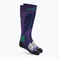 Skarpety narciarskie damskie X-Socks Ski Perform Otc deep purple/light sand