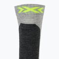 Skarpety narciarskie dziecięce X-Socks Ski Discover Otc rhino grey/canary 4