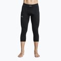 Spodnie termoaktywne męskie X-Bionic Symbio Merino 3/4 black