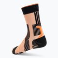 Buty do biegania + skarpety X-Bionic Terraskin X01 x black/dark peach/fresh peach 9