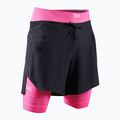 Spodenki do biegania męskie X-Bionic Efektor 2in1 x black/neo pink 4