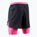 Spodenki do biegania męskie X-Bionic Efektor 2in1 x black/neo pink 5