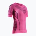 Koszulka do biegania damska X-Bionic Twyce Race neo pink/x black