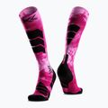 Skarpety narciarskie X-Socks Ski Expert Wild Otc x black/fluo pink