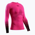Bluza termoaktywna damska X-Bionic Invent Graphics LS fluo pink/x white 11