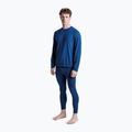 Bluza termoaktywna męska X-Bionic Mightywool Light Shirt neo navy 2