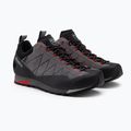 Buty podejściowe męskie Dolomite Crodarossa Low GTX gunmetal grey/fiery red 5